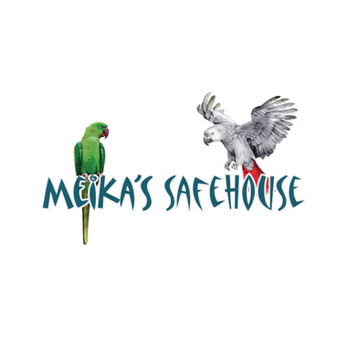 Meika's Safehouse Logo with two birds